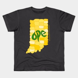 Ope Corn Indiana Kids T-Shirt